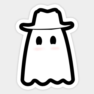 Ghost cowboy Sticker